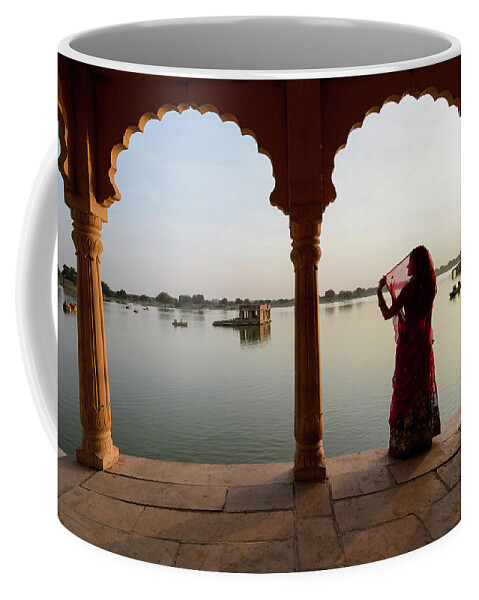 Rajasthan Coffee Mug featuring the photograph Serendipity - Rajasthan Desert, India by Earth And Spirit