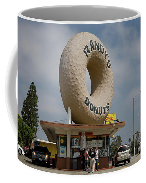 Donuts Coffee Mug featuring the photograph Randy's Donuts by Matthew Bamberg