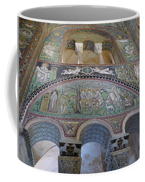 Basilica De San Vitale Coffee Mug featuring the photograph Ravenna 3 by Lisa Mutch