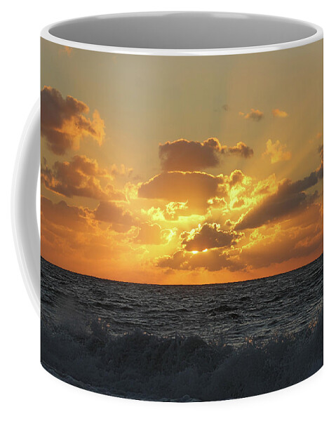 Atlantic Coffee Mug featuring the photograph Rays Of Sunshine by Robert Banach