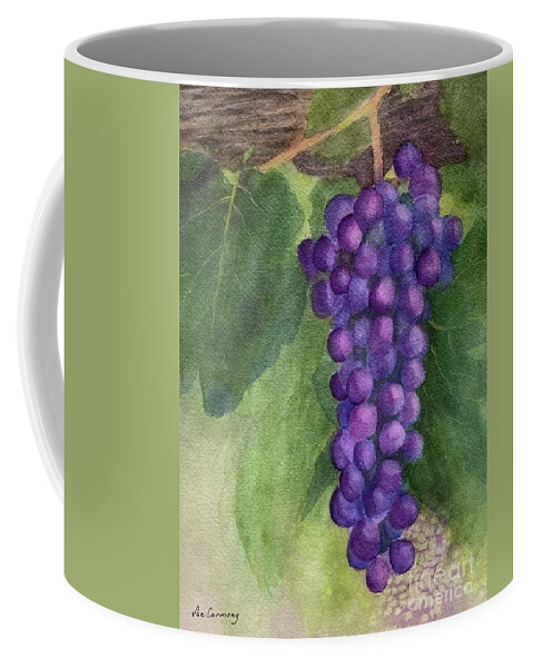 Grapes Coffee Mug featuring the painting Ready to Pick by Sue Carmony