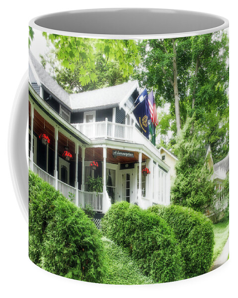 Bay View Coffee Mug featuring the photograph A Summerplace With Radiance by Robert Carter