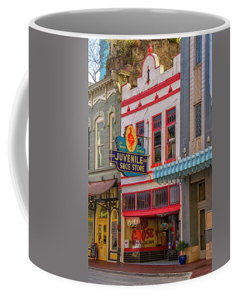 Fort Worth Coffee Mug featuring the photograph Red Goose by Debby Richards