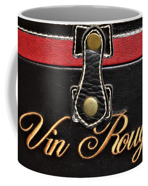 Wine Coffee Mug featuring the photograph Red Wine Case by Linda Stern