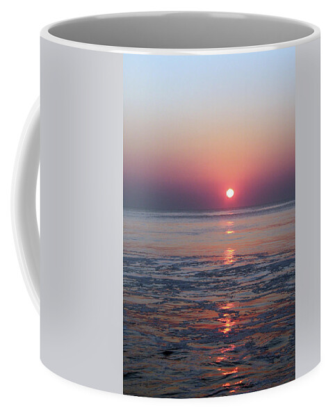 Beach Coffee Mug featuring the photograph Reflections of Sunrays by Carolyn Stagger Cokley