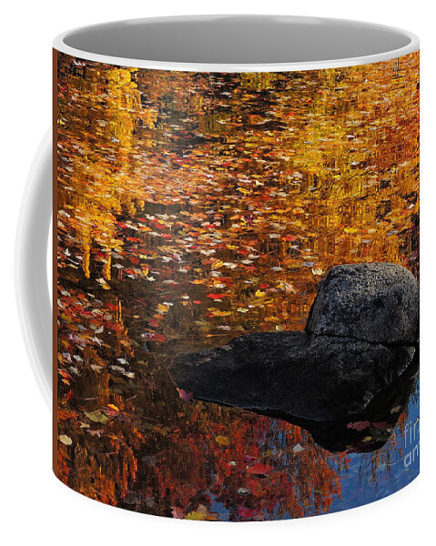 Lake Coffee Mug featuring the photograph Reflective Beauty by Marcia Lee Jones