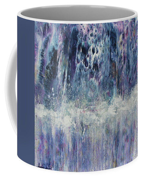 Relaxing Coffee Mug featuring the painting Relaxing by Themayart
