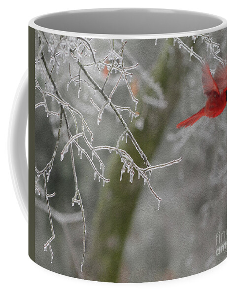 Bird Coffee Mug featuring the digital art Released To Soar by Constance Woods