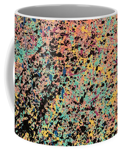 Abstract Coffee Mug featuring the painting Remember by Heather Meglasson Impact Artist