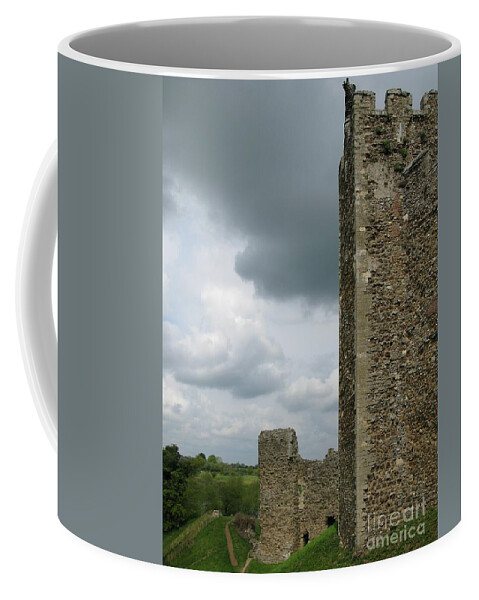 Castle Coffee Mug featuring the photograph Remnant Castle by Ann Horn