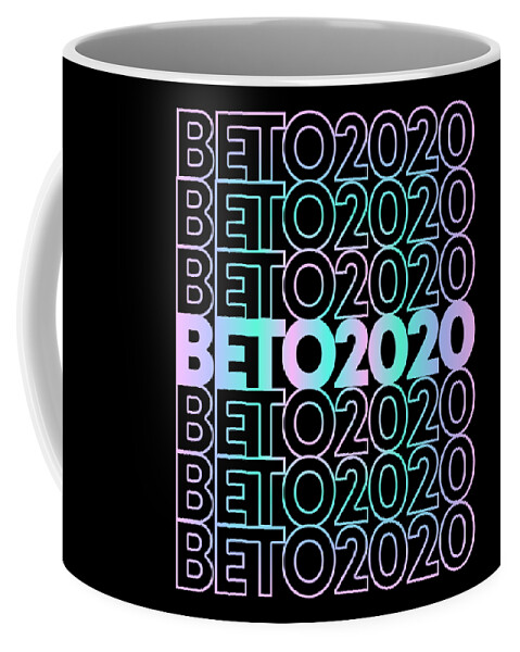 Cool Coffee Mug featuring the digital art Retro Beto 2020 by Flippin Sweet Gear