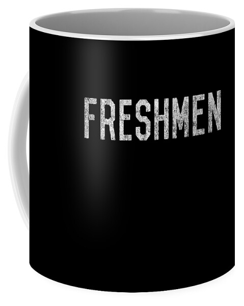 Cool Coffee Mug featuring the digital art Retro Freshmen by Flippin Sweet Gear