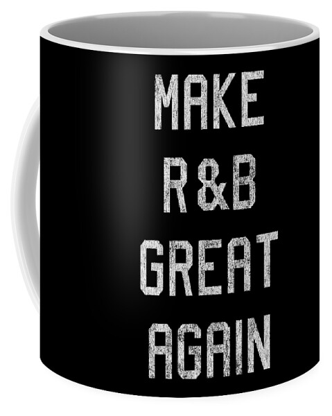Musicians Coffee Mug featuring the digital art Retro Make RB Great Again by Flippin Sweet Gear