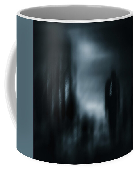 Monochrome Coffee Mug featuring the photograph Return to the Light by Grant Galbraith