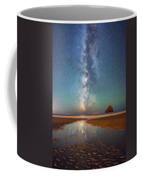 Milky Way Coffee Mug featuring the photograph Ripples and Reflections by Darren White