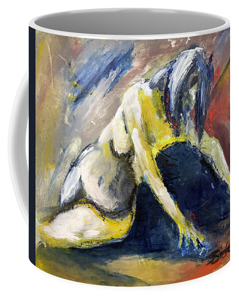 Figurative Coffee Mug featuring the painting Rise and Shine II by Sharon Sieben