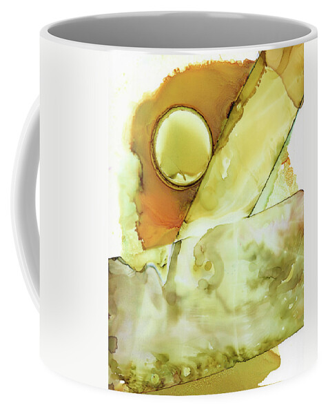 Bold Coffee Mug featuring the painting Rising by Christy Sawyer