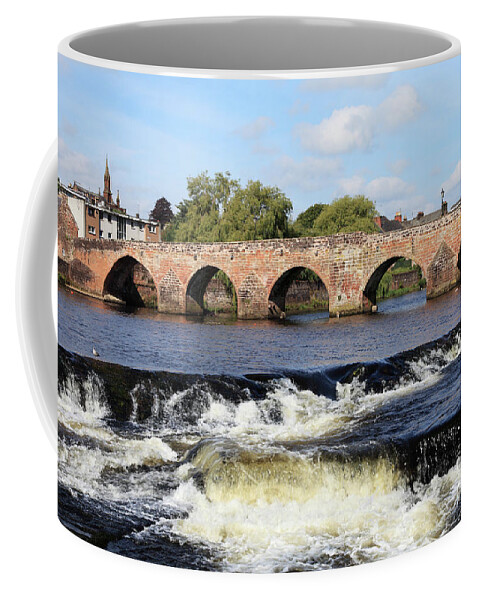River Nith Coffee Mug featuring the photograph River Nith Dumfries by Bryan Attewell