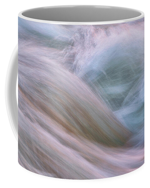 Water Coffee Mug featuring the photograph River Rush by Darren White