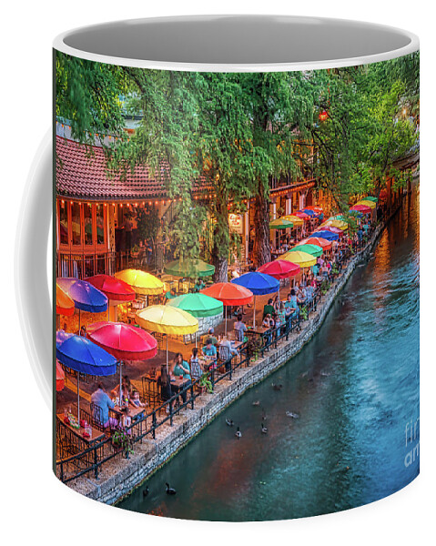 Texas Coffee Mug featuring the photograph Riverwalk in San Antonio by Bee Creek Photography - Tod and Cynthia