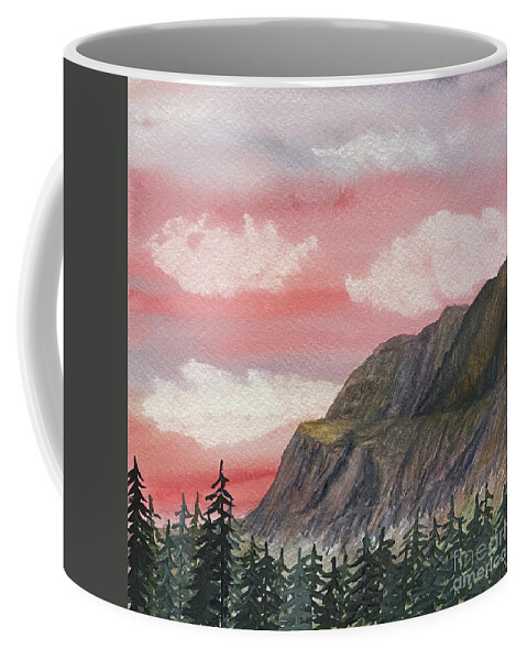 Banff Coffee Mug featuring the painting Road to Ice Field Parkway by Lisa Neuman