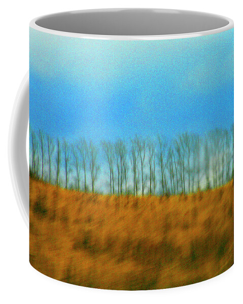 Abstract Coffee Mug featuring the photograph Road to Meshovsk by Robert Dann