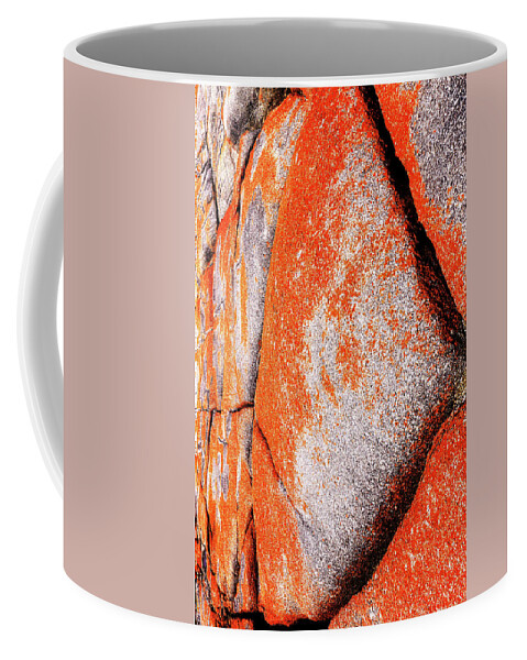 Rock Coffee Mug featuring the photograph Rock Abstracts - Bay of Fires 2 by Lexa Harpell
