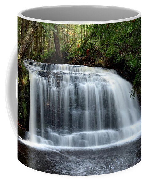 Rock River Falls Coffee Mug featuring the photograph Rock River Falls 3 by Kirk Stanley