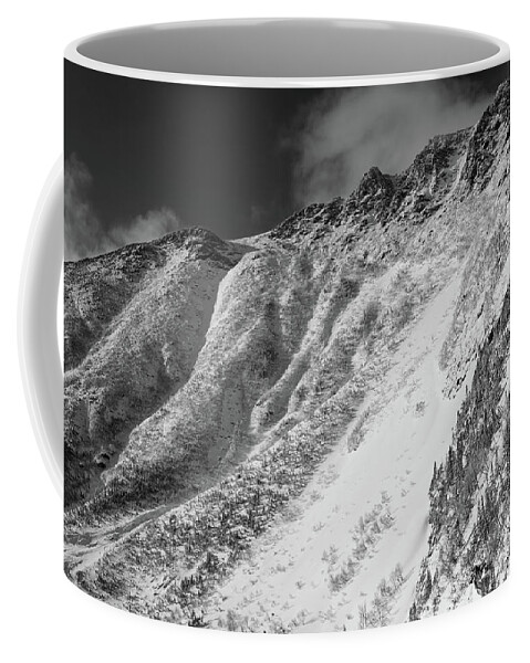 Tuckerman Ravine Coffee Mug featuring the photograph Rocky Ridge, Tuckerman Ravine by Jeff Sinon