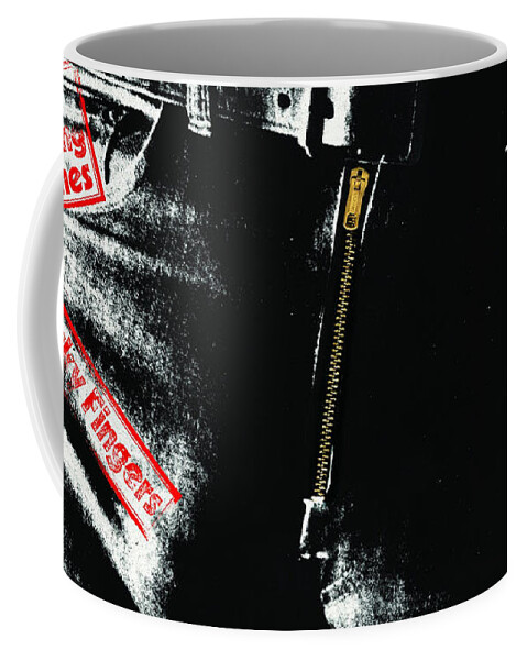 Rolling Stones Coffee Mug featuring the photograph Rolling Stones Sticky Fingers by Action