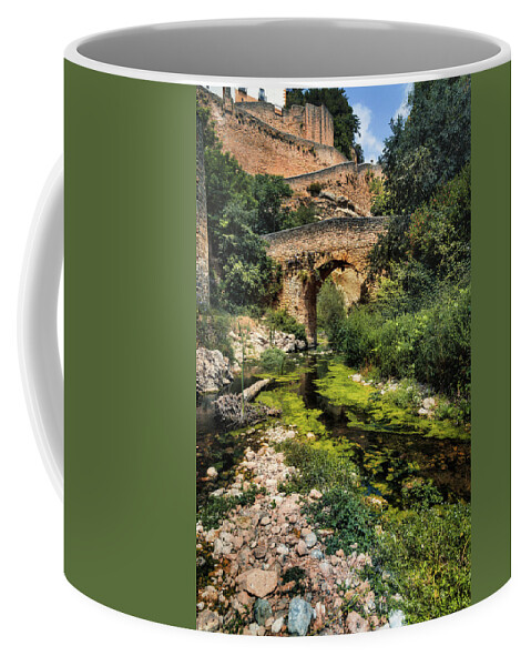 Ronda Coffee Mug featuring the photograph Ronda Lower bridge by Micah Offman