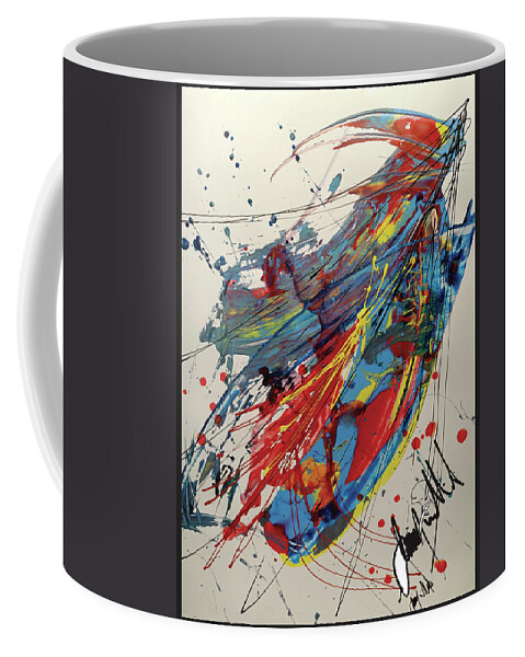  Coffee Mug featuring the painting First #1 by Jimmy Williams