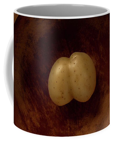 Potato Coffee Mug featuring the photograph Rude Potato #1 by David Smith