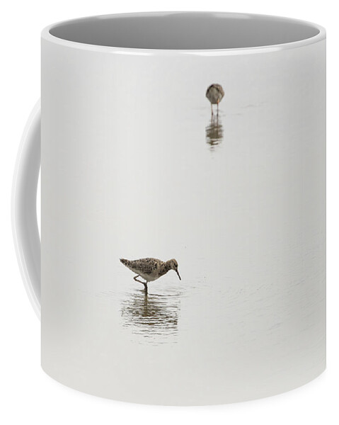 100-400mmlmk2 Coffee Mug featuring the photograph Ruff by Wendy Cooper
