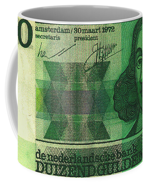 Hollandse Bankbiljetten Coffee Mug featuring the digital art Rug by Luc Van de Steeg