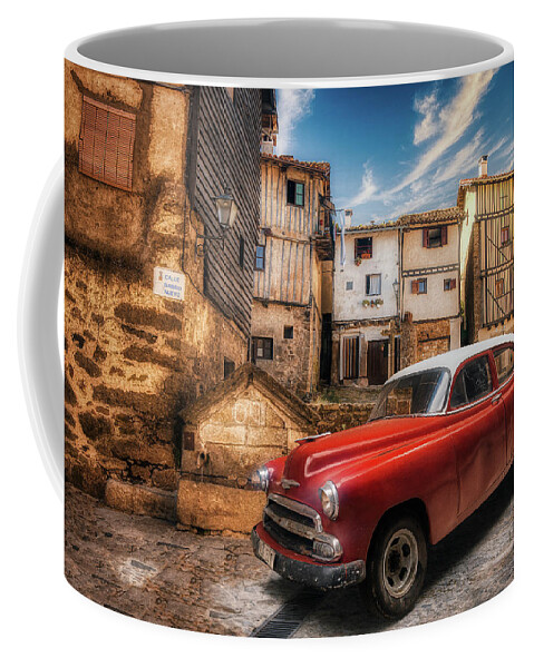 In The Square Coffee Mug featuring the photograph Rustic City Fathers by Micah Offman