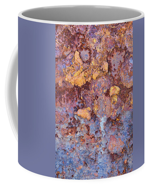 Rust Coffee Mug featuring the photograph Rusty hull of a boat by Patrick Van Os