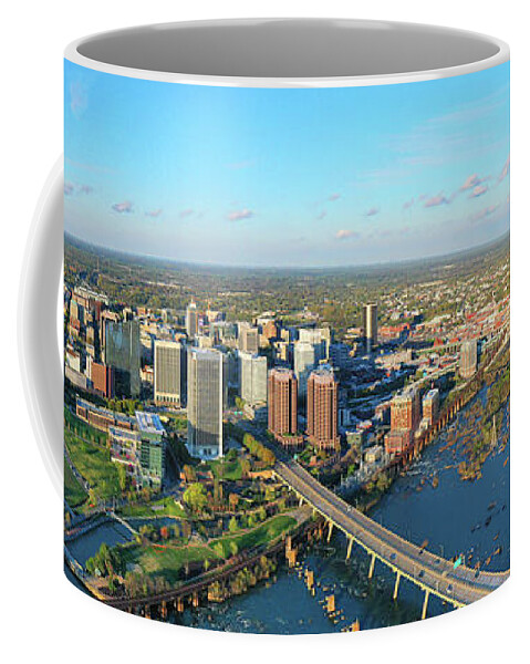Richmond Coffee Mug featuring the photograph Rva 007 by Richmond Aerials