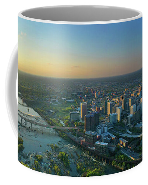 Richmond Coffee Mug featuring the photograph Rva 008 by Richmond Aerials