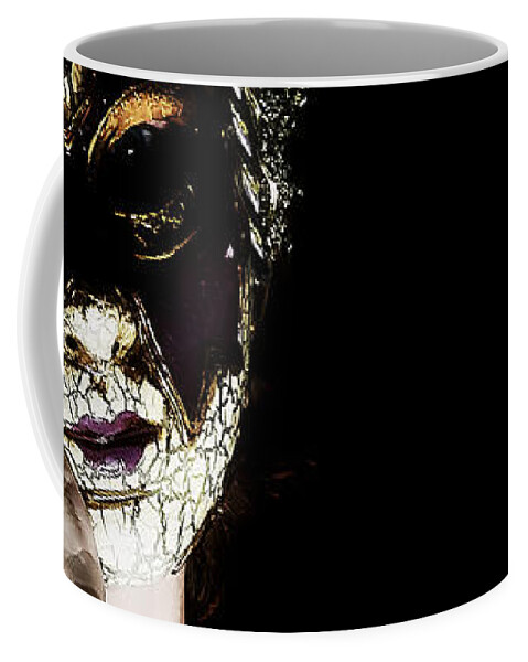 Contemporary Coffee Mug featuring the digital art Ryli VII by Mark Baranowski