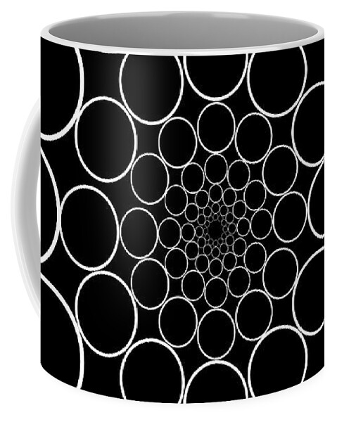 Sacred Geometry Coffee Mug featuring the digital art Sacred Geometry_11 by Az Jackson