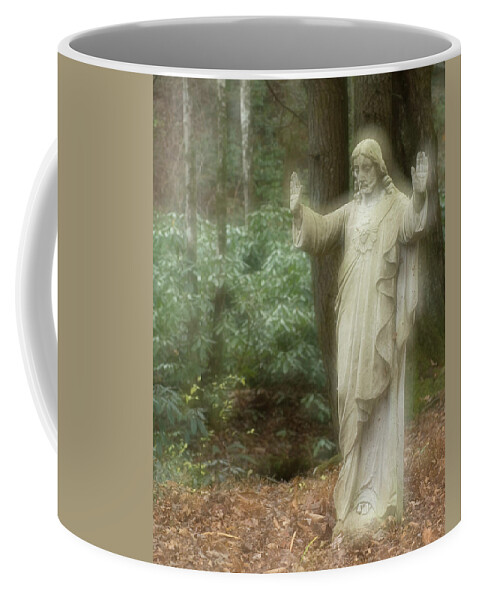 Catholic Coffee Mug featuring the photograph Sacred Heart by Melissa Southern