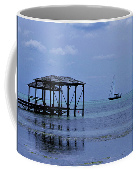 Sail Coffee Mug featuring the photograph Safe Harbor by Leslie Struxness