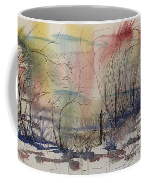 Sailors Coffee Mug featuring the painting Sailors Delight by Catherine Ludwig Donleycott