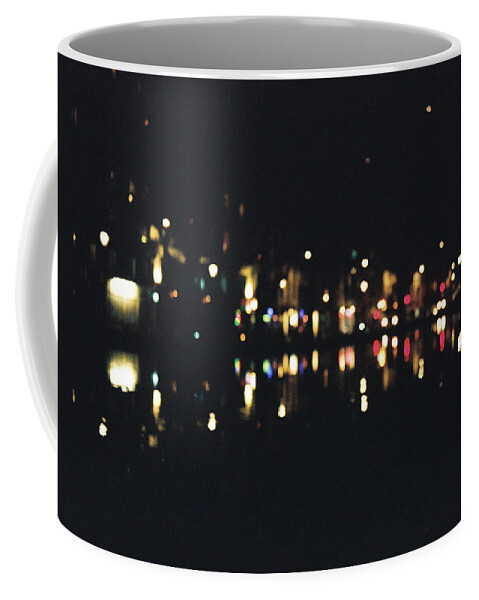 Bokeh Coffee Mug featuring the photograph Saint Martin by night by Barthelemy De Mazenod