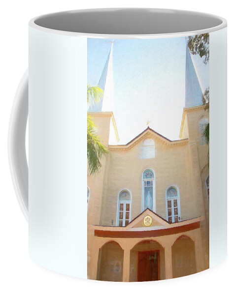 The Coffee Mug featuring the photograph Saint Mary Star of The Sea by Kristia Adams