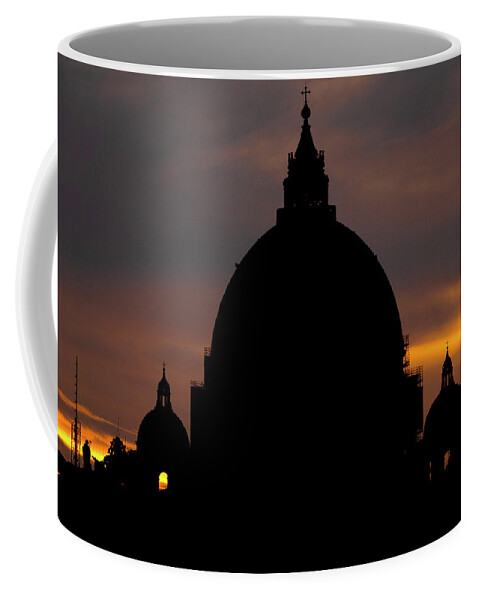 Dome Coffee Mug featuring the photograph Saint Peter Dome by Fabrizio Troiani