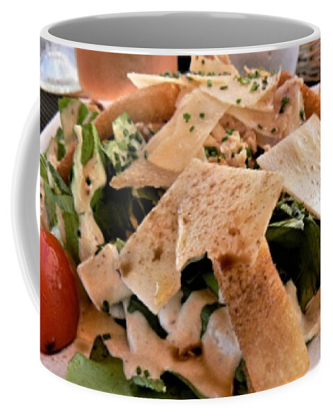 Art By Delorys Welch Tyson Coffee Mug featuring the photograph Salad by Delorys Tyson