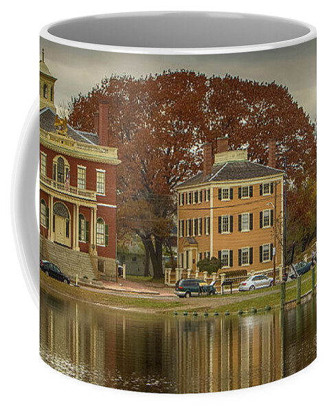 Salem Ma Coffee Mug featuring the photograph Salem's Maritime heritage by Jeff Folger