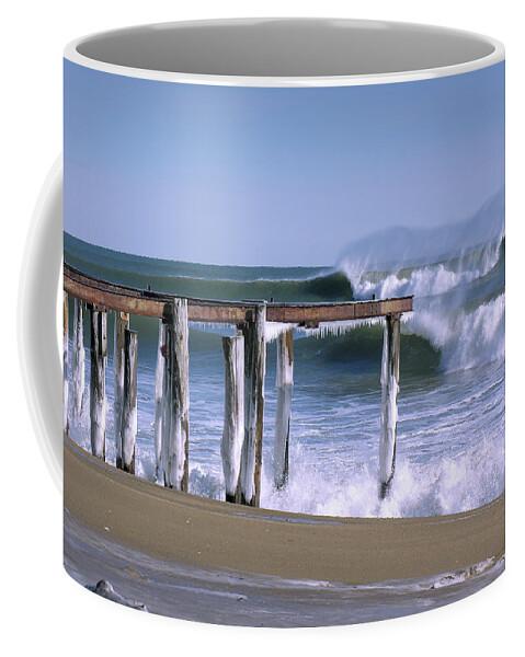 Salisbury Coffee Mug featuring the photograph Salisbury Winter Storm by Betty Denise